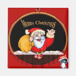 Jultomten Magnet