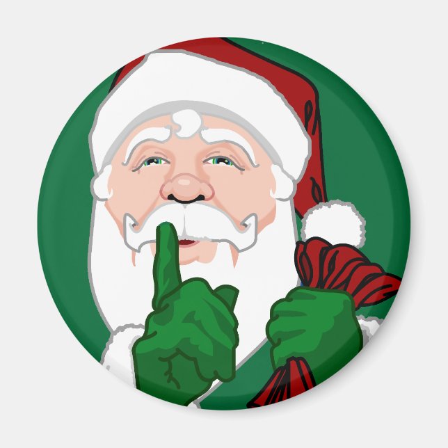 Jultomten Magnets Roligt Santa Decor & Gifts Magnet (Framsidan)