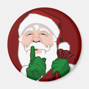 Jultomten Magnets Roligt Santa Decor & Gifts Magnet