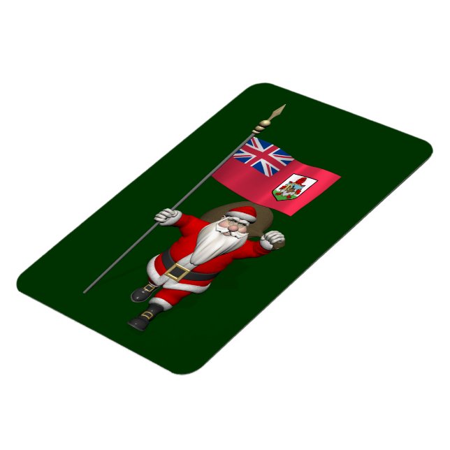 Jultomten med adress Bermuda Magnet (Vänstra Sidan)