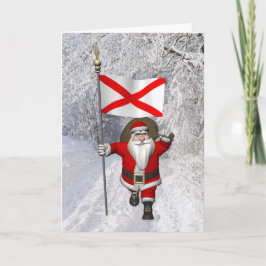 Jultomten med Alabama Helgkort