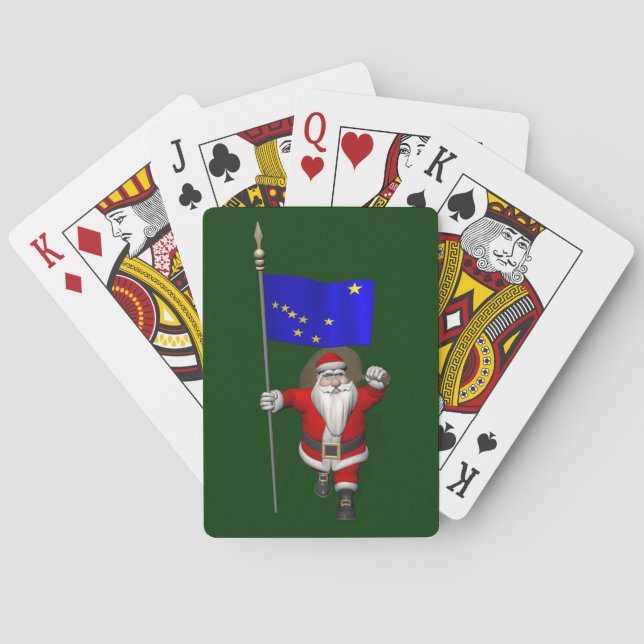 Jultomten med Alaska Kortlek (Baksidan)