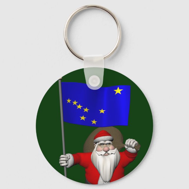 Jultomten med Alaska Nyckelring (Framsida)
