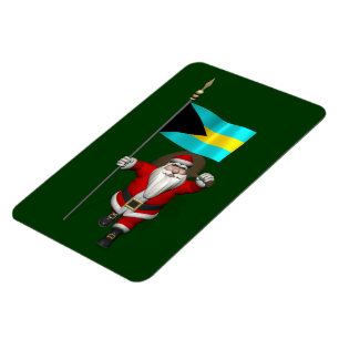 Jultomten med Bahamas inträde Magnet