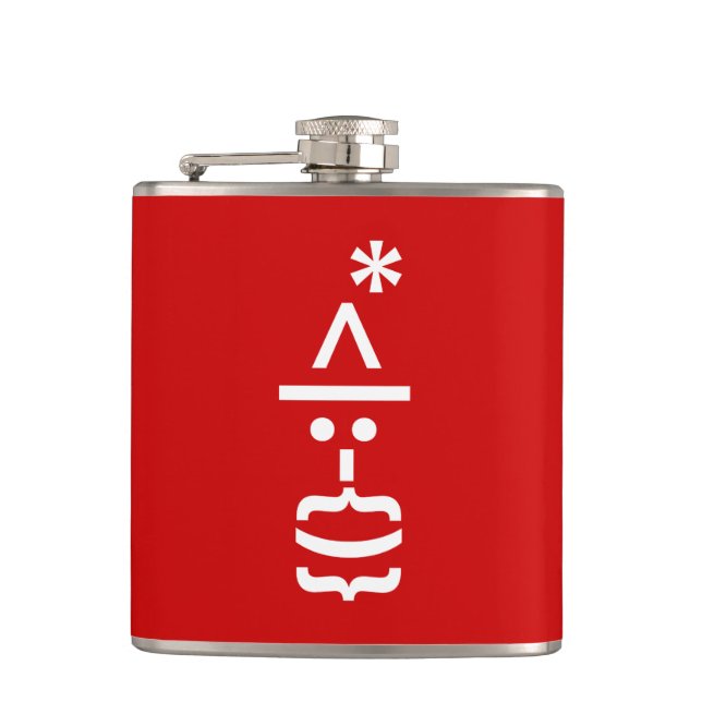 Jultomten med Beard-julafton Fickplunta (Framsidan)