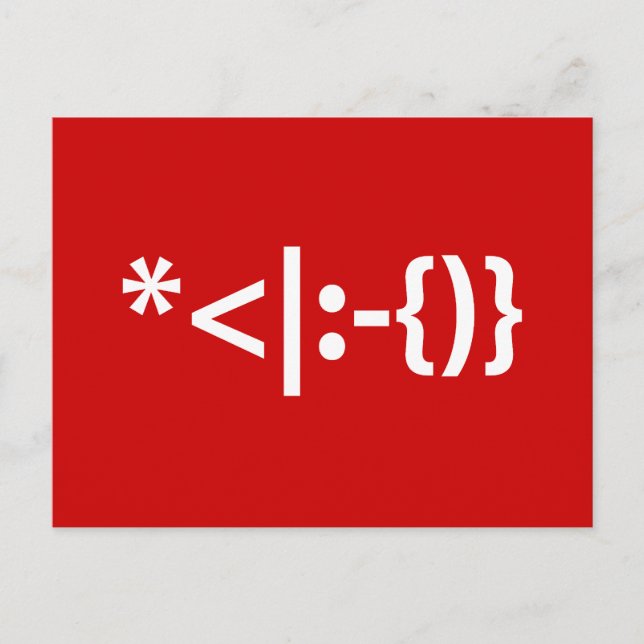 Jultomten med Beard-julafton Helg Vykort (Framsida)