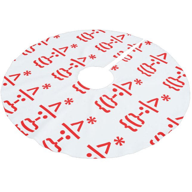 Jultomten med Beard-julafton Julgransmatta Borstad Polyester (Vinklad)