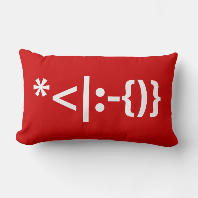 Jultomten med Beard-julafton Lumbarkudde (Framsida)