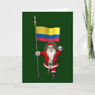 Jultomten med Colombia Helgkort
