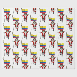 jultomten med Colombias inträde Presentpapper