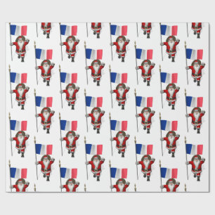 jultomten med Frankrike Presentpapper