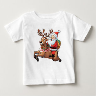 Jultomten med fredsgåvor t shirt