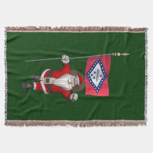 Jultomten med giftermål av arkansas mysfilt (Framsidan)
