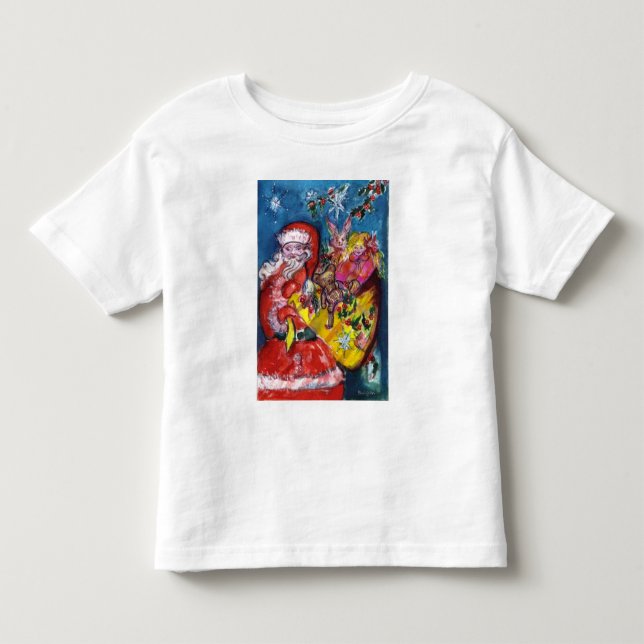 JULTOMTEN MED GIFTS TEE SHIRT (Framsida)