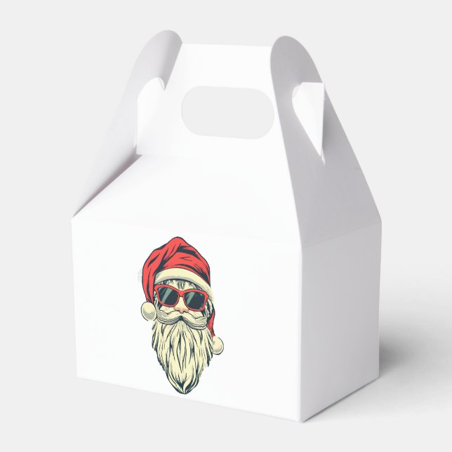 jultomten med glasögon presentaskar (Framsidan Sidan)