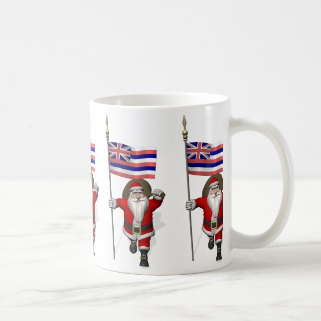 Jultomten med hawaii kaffemugg (Höger)