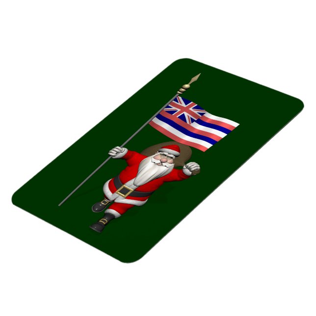 Jultomten med hawaii magnet (Vänstra Sidan)