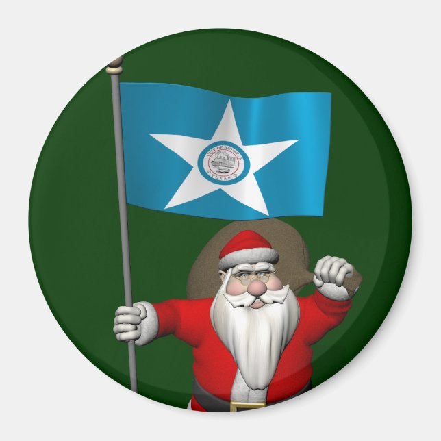 Jultomten med hölje magnet (Framsidan)