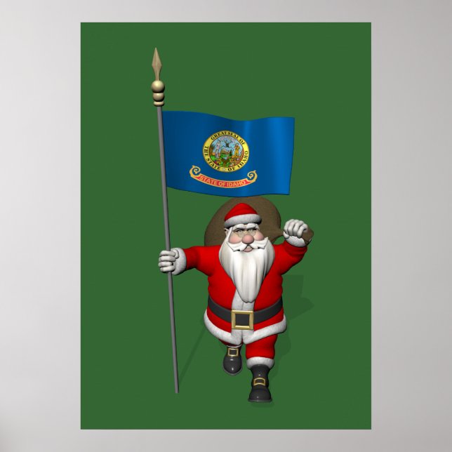 Jultomten med Idaho Poster (Framsidan)