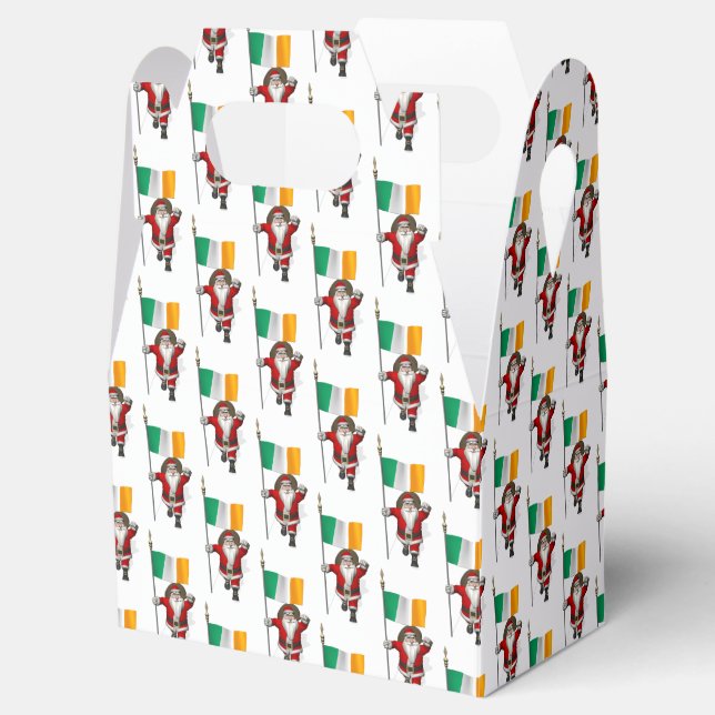 Jultomten med Irlands inträde Presentaskar (Öppnad)