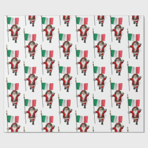 jultomten med Italien Presentpapper
