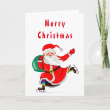 Jultomten med julkort