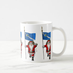 jultomten med Las Vegas ankomst Kaffemugg