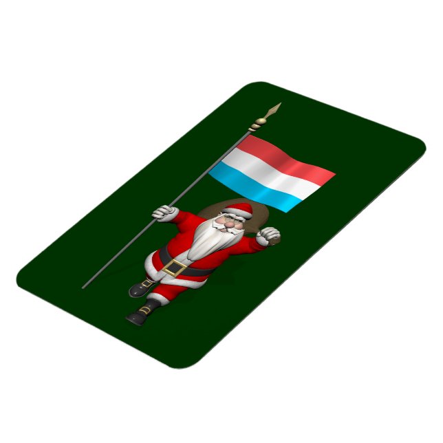 Jultomten med Luxemburgs inträde Magnet (Vänstra Sidan)