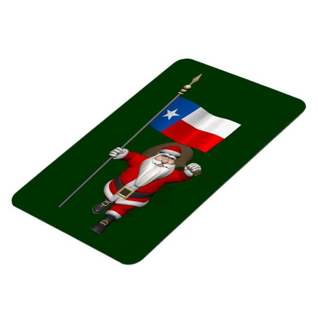 Jultomten med namn Texas Magnet (Vänstra Sidan)