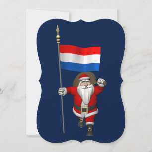 Jultomten med Nederländernas samtycke Julkort