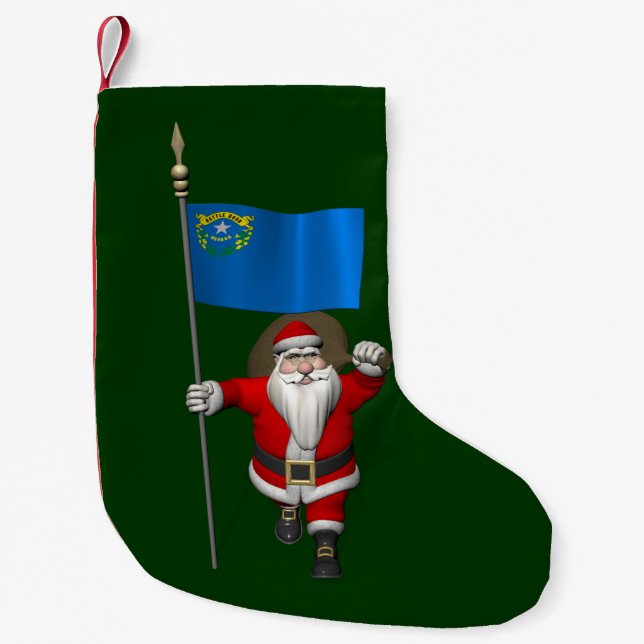 Jultomten med Nevada Liten Julstrumpa (Framsidan)