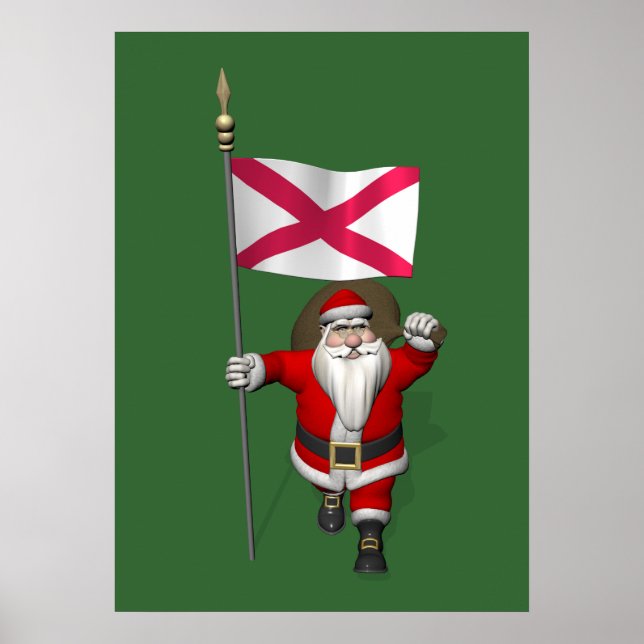 Jultomten med Nordirlands inträde Poster (Framsidan)