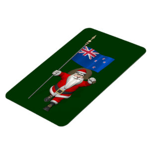 Jultomten med Nya Zeelands inträde Magnet
