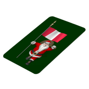 Jultomten med Perus inträde Magnet