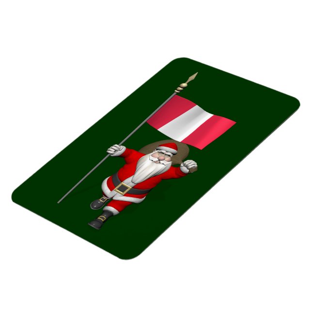 Jultomten med Perus inträde Magnet (Vänstra Sidan)