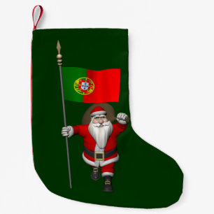 jultomten med Portugals inträde Liten Julstrumpa