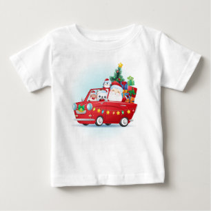 Jultomten med Presenter T-Shirt-skal T Shirt
