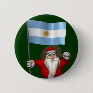 Jultomten med Republiken Argentinas samtycke Knapp
