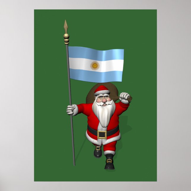 Jultomten med Republiken Argentinas samtycke Poster (Framsidan)