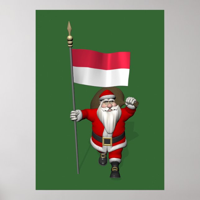 Jultomten med Republiken Indonesiens samtycke Poster (Framsidan)