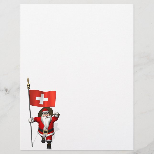 Jultomten med Schweiz samtycke (Framsida)