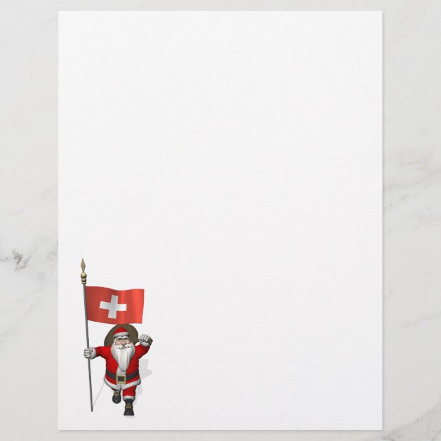 Jultomten med Schweiz samtycke (Framsida)