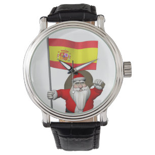 Jultomten med Spaniens inträde Armbandsur