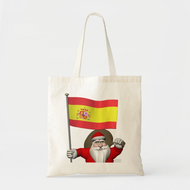 Jultomten med Spaniens inträde Tygkasse (Framsidan)