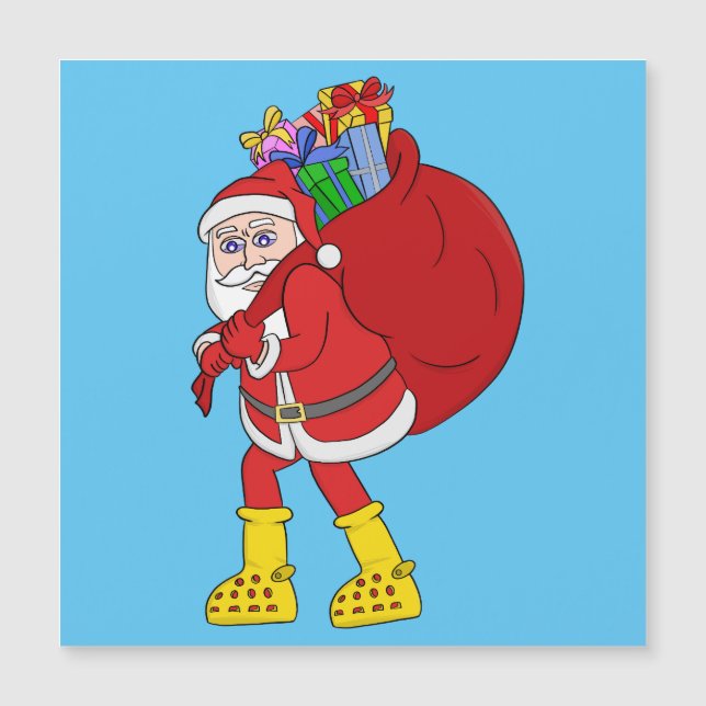 Jultomten med stora Gulter (Framsida)