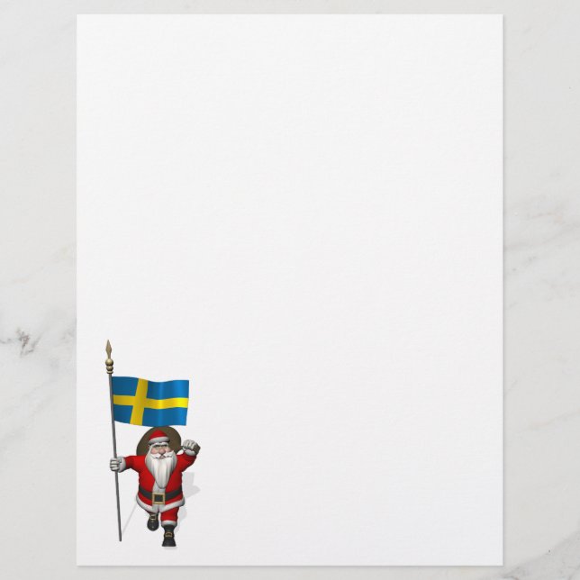 Jultomten med Sverige (Framsida)