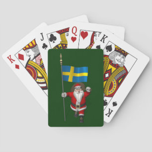 Jultomten med Sverige Kortlek
