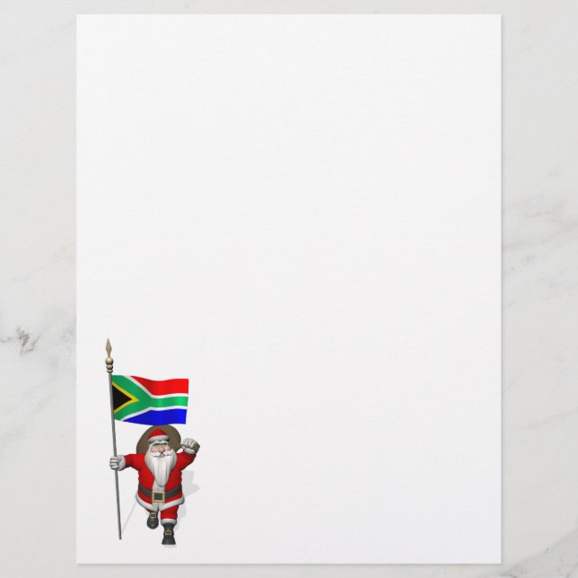 Jultomten med syd-Afrikans tecken (Framsida)