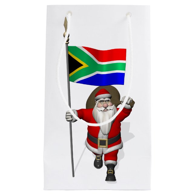 Jultomten med syd-Afrikans tecken (Framsidan)