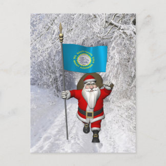 Jultomten med syd-Dakota Helg Vykort
